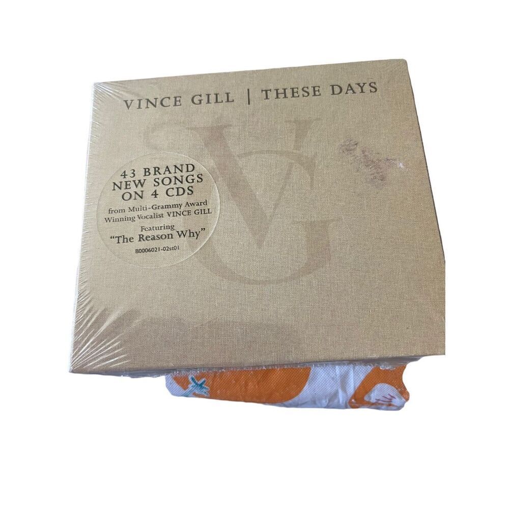 These Days by Vince Gill 4 CD Disc 43 Brand New Songs new not opened